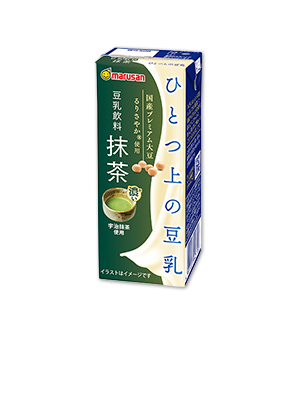 ひとつ上の豆乳 豆乳飲料 抹茶 200ml