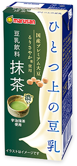 ひとつ上の豆乳 豆乳飲料 抹茶 200ml