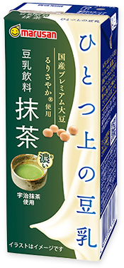 ひとつ上の豆乳 豆乳飲料 抹茶 200ml