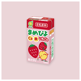 まめぴよ いちご味 125ml