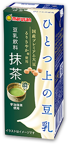 ひとつ上の豆乳 豆乳飲料抹茶 200ml