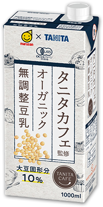 タニタカフェ監修 オーガニック 無調整豆乳 1000ml