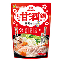 【秋冬限定】ほっと甘酒鍋スープ　豆乳仕立て 720g（2024年8月21日新発売）